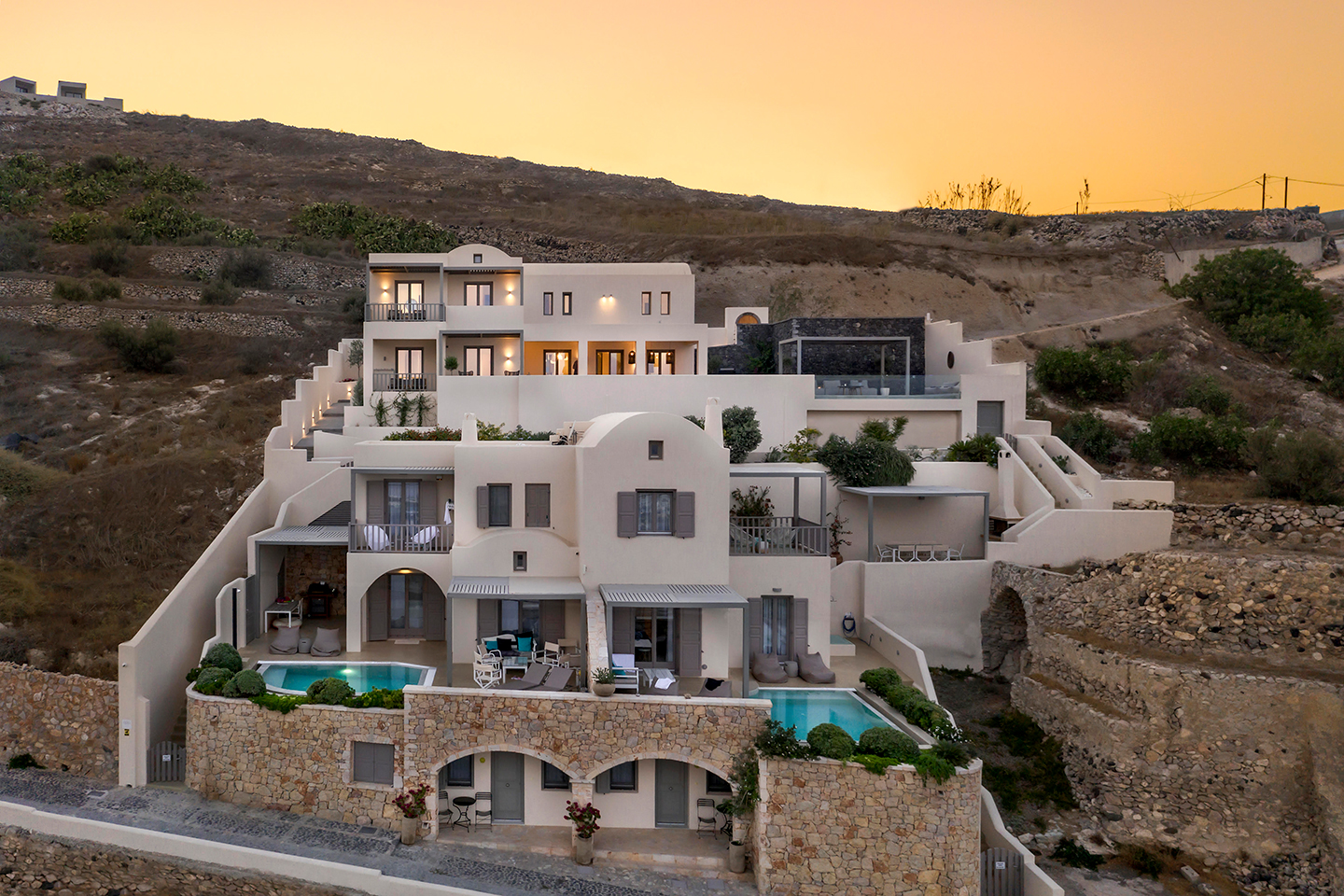 Santorini Villas Large Groups